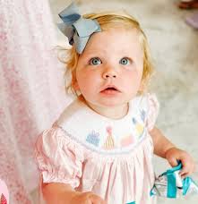 Birthday Smocked Dress in Pink -birthday Party Outfit, Baby Girl, Heirloom,  Vintage Style, Machine Washable 436 *G