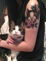 See more ideas about cat tattoo, tattoos, cool tattoos. Cats Tumblr Tribute Tattoos Animal Tattoos Cat Tattoo