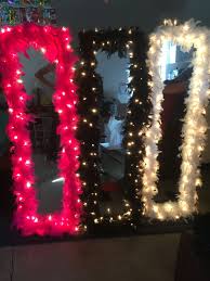 Fuzzy Light Mirrors Diy Flower Mirror Diy Projects To Decorate Your Room Flower Mirror