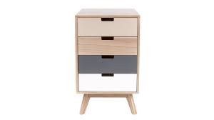 + c'est d'ailleurs sur ce petit tiroir que je me suis le plus. Petit Meuble De Rangement 4 Tiroirs En Bois Collection Snap Leitmotiv Homifab