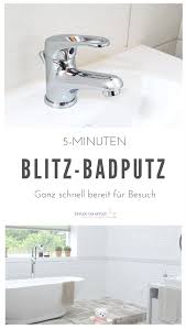 5 Minuten Blitz Badputz Badezimmer Putzen Tipps Wohnung Putzen Schnell Putzen