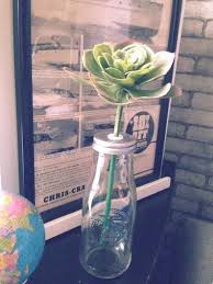 キャンドゥ 昭和の給食的レトロ牛乳瓶が一輪挿しに丁度イイ 牛乳瓶 レトロ キャンドゥ