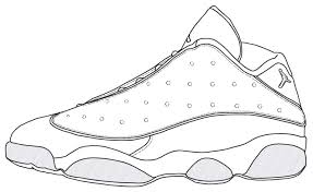 You might also be interested in coloring pages from clothes and shoes category. Jordan Shoe Coloring Pages Coloring Home