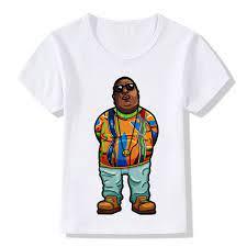 Children Notorious Big Biggie Smalls The Notorious B I G Real Love T Shirts Kids Tops Girls Boys Short Sleeve Baby Casual Clothes Wish