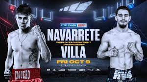 Se vacía y tarda un round en recuperarse. Emanuel Navarrete Vs Ruben Villa October 9 2020 Boxrec
