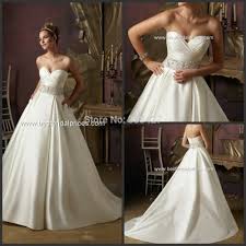 Retornos fáceis · transporte rápido em todo Satin Ball Gown Wedding Dress With Pockets Off 79 Buy