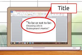 Titles and the research article as a whole. How To Get An A On An English Paper 15 Steps With Pictures