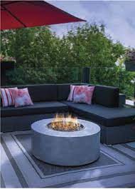 foyer de table exterieur au propane bond d une puissance de 50 000 btu avec pierres de lave 499 chez rona bonb foyer jardin foyer exterieur foyer de table