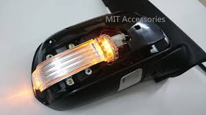 Power sliding left rear passenger door. Toyota Sienna 2011 2014 Power Folding Mirror Turn Signal Puddle Lights Youtube