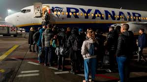 The airlines say they need to protect their status as video shows fire officers in protective clothing boarding a ryanair flight about to leave stansted. Ryanair Warns Almost Entire Fleet Will Be Grounded Financial Times