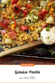 Gemuse Reis Pfanne Aus Dem Ofen Rezept Gemuse Paella Rezepte Einfache Gerichte