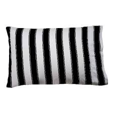 Black And White Striped Pillow Shams Black And White Stripe Pillowcases King Pillowcases And Pillow Shams Stripe Pillow Pillows Striped Bedding