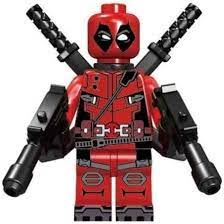 Amazon.com: Deadpool Minifigure Action Figure with Weapons an Base Plate by  A&M Prime Supplies : Toys & Games