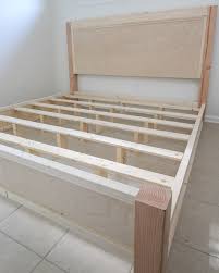 You don't want to start the construction process only to discover that the plans call for a woodworking machine. Diy Bed Frame Angela Marie Made