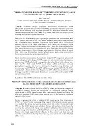 Berdasarkan hasil analisis dapat disimpulkan penggunaan dinding geser dapat mengurangi perpindahan Pdf Perkuatan Geser Balok Beton Bertulang Menggunakan Glass Fiber Reinforced Polymer Gfrp Irhiel Panciro Academia Edu