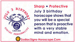 July 3 Zodiac Full Horoscope Birthday Personality Zsh July 7 zodiac horoscope 2018 with horoquotes: