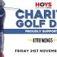 Hoys Charity Golf Day in support of Little Wings event in Coffs Harbour NSW