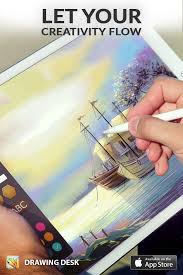 Best Drawing App For Ipad Pro And Apple Pencil Drawing Desk Is A Creative Artistic App Designed To Enco Drawing Desk Apple Pencil Drawing Apple Pencil Apps