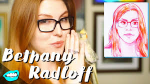 Drawing My Self-Portrait // Rad Portraits with Beth Be Rad