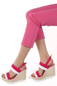 Giolita Bilek Bagli Dolgu Topuk Sandalet 49 99tl Zapatos De Tacon Corrido Sandalias De Cuero Sandalias Plataforma