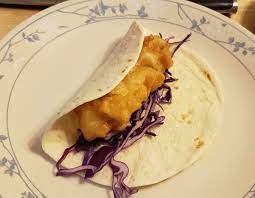 The red cabbage slaw is so easy to make and is a perfect side for the tacos. Fish Taco It Smells Delicious Stardewvalley