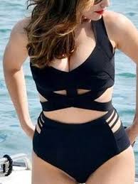 High Waisted Bikini For Big Bust Google Search Plus Size Bikini Plus Size Swimwear Plus Size Bikini Set