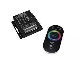 Especially suitable for controlling the color and brightness of rgb lights, as well as speed change within sequential or gradual modes. Led Strip Rgb Rf Controller Eurolite