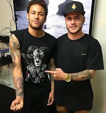 ;) wonder which was the better event for him. Barcelona Superstar Neymar Works His Magic With His Hands As He Tattoos Pal In Parlour