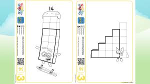 Get ready for some coloring fun with printable coloring pages from fun house toys. Numberblocks Learning Is Fun With Learning Blocks Cbeebies Shows