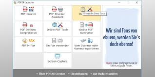 The software has been developed in germany since 2006 and is actively developed. Pdf24 Creator Pc Welt