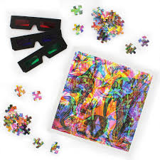 In addition, jigsaw puzzles with 500 pieces are great to take on vacation for the cottage. Carnovsky Jungle Jigsaw Puzzle 500 Pieces Imagine That Toys