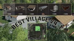 Fs19 Best Village Map V4 1 Final Download Village Map Village Map