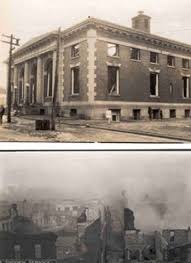Great Downtown Corinth Fire Of 1924 The Us Post Office After The Fire Corinth Tishomingo Biloxi