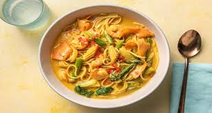 Coconutty Prawn Laksa Vegetable Mix Recipe Hellofresh Recipe Recipes Hello Fresh Recipes Laksa Recipe