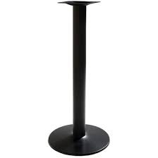 Counter height table base without top. Round Table Bases 42 Bar Height