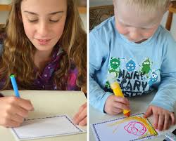 Add your logo, photos and custom text. Draw Your Own Postcard Free Printable Picklebums