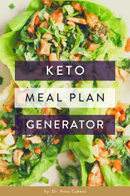 Keto Green Meal Plan Quiz Get Your Customized Meal Plan In 2020 Meal Plan Generator Meal Planning Calorie Counting Recipes