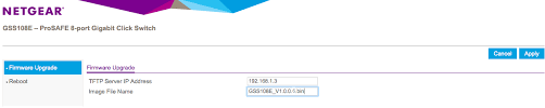Gss108e Firmware Version 1 0 0 6 Answer Netgear Support