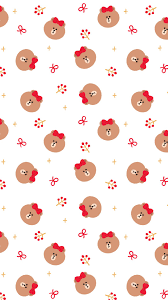 A collection of the top 50 lines wallpapers and backgrounds available for download for free. Linefriends Pic Gifs Pics And Wallpapers By Line Friends Christmas Phone Wallpaper Wallpaper Iphone Love Line Friends