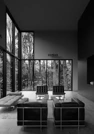 Living Room With 2 Pcs Of Mies Van Der Rohe Barcelona Chair And Le Corbusier Lc2 Armchair I Graticul Bauhaus Interior Interior Architecture Architecture Design