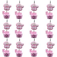 Baby Themed Photo Card Holders Thank You Card Holders Place Card Holders For Baby Showers Baptism Naming Ceremony Birthday Table Decor Return Gifts Pink Set Of 12 A Amazon In Home