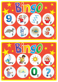 You could have magnetic alphabet letter tracing at once center, letter recognition at another and bingo cards at a 3rd. Alphabet Vocabulary Bingo Game Lowercase Letters N Z Super Simple