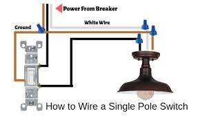 2 way switch 3 wire system new harmonised cable colours. How To Wire A Light Switch Very Easy Lighting Tutor