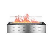 36inch Wholesale Drop-shipping Design Home Fire Pit Stove Insert Electric  Water Vapor Fireplace