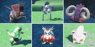 All of the paradox pokemon