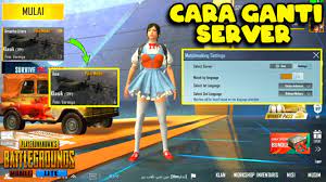 Cara Mengganti Server Pubg Mobile Lite Pubg Mobile Lite Indonesia Youtube
