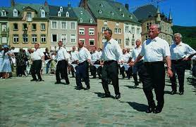 How many days until whit monday? Springprocession Echternach Dancing Pilgrimage Whit Tuesday Luxembourg