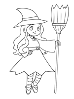 Witches are persons who practice witchcraft. Witches Coloring Pages