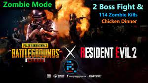 Hindi Pubg Mobile Zombie Mode Amazing 2 Boss Fight 114 Zombie Kills Youtube