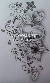 If you'd like to make people wonder, you should get a similar tattoo! Heart And Lily Tattoo Design By Tattoosuzette On Deviantart